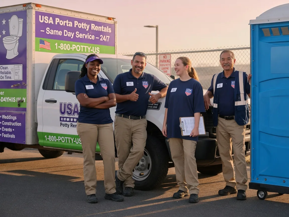 Porta Potty Rental company in Parish, NY